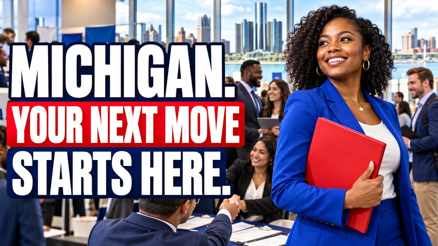 Michigan. Your next move starts here. Illustrative career image.